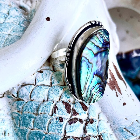 Sterling Silver and Abalone Assorted Artisan Handcrafted Jewelry Selections - Picture 12 of 16